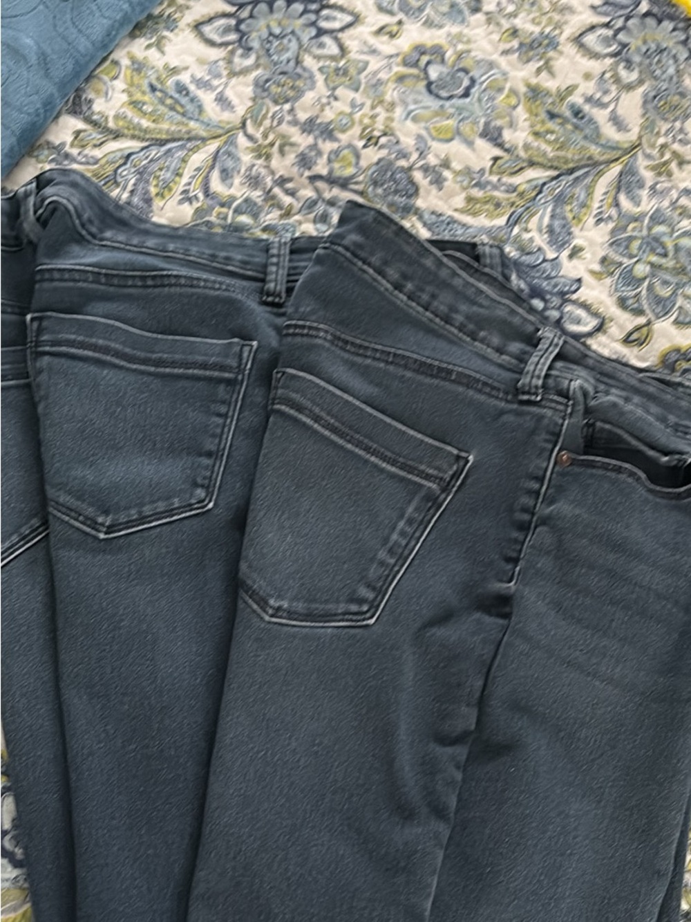 Bandolino Dark Faded Blue Skinny Jeans (Set of Two Pairs)
